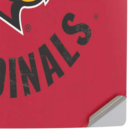 University of Louisville Cardinals Faded PS5 Slim Digital Edition Console Skin