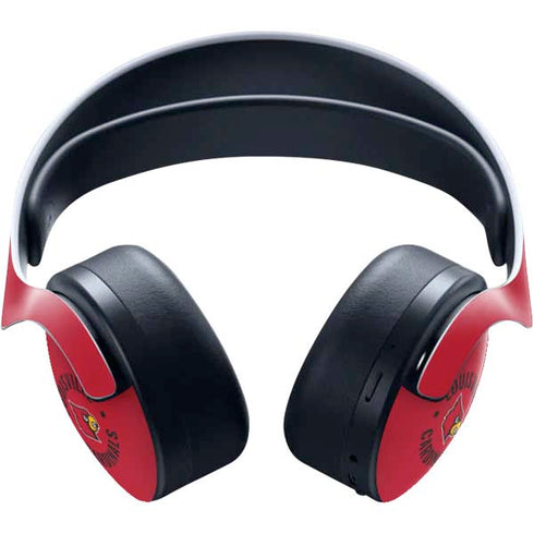 University of Louisville Cardinals Faded PULSE 3D Wireless Headset for PS5 Skin