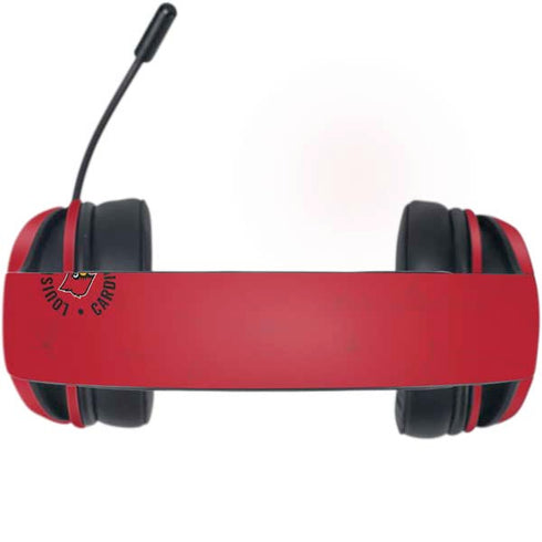University of Louisville Cardinals Faded Razer Kraken X Skin