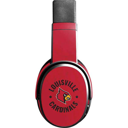 University of Louisville Cardinals Faded Skullcandy Crusher Wireless Skin