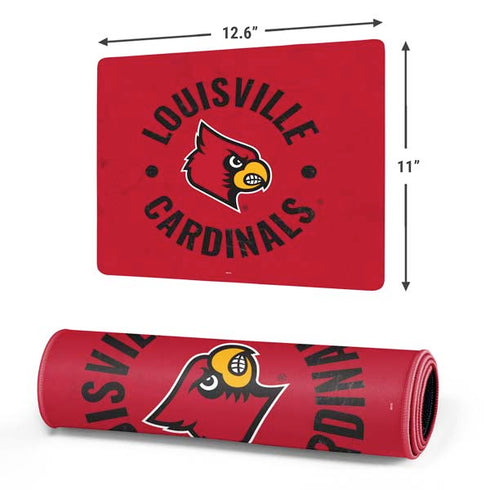 University of Louisville Cardinals Faded Gaming Mouse Pad