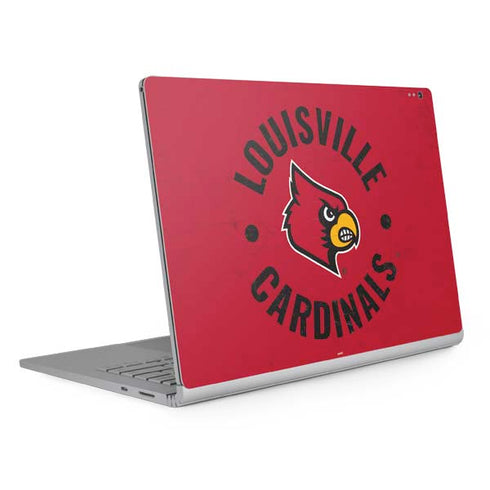 University of Louisville Cardinals Faded Surface Book 2 13.5in Skin