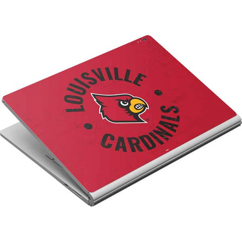 University of Louisville Cardinals Faded Surface Book Skin