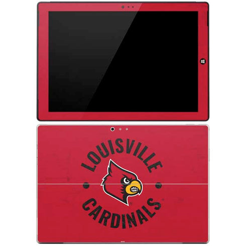 University of Louisville Cardinals Faded Surface Pro 3 Skin