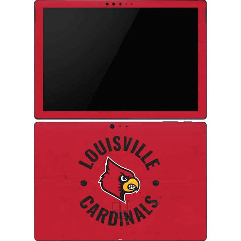 University of Louisville Cardinals Faded Surface Pro 6 Skin