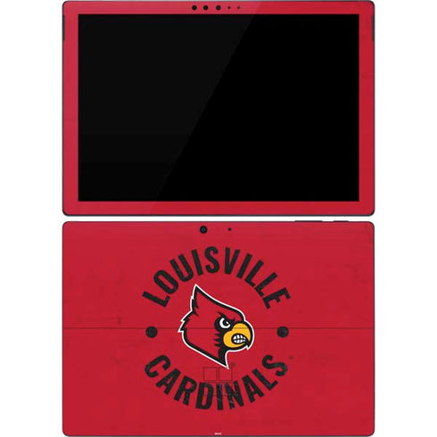 University of Louisville Cardinals Faded Surface Pro 7 Skin