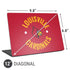 University of Louisville Cardinals Faded Universal Laptop 12in (9.8 x 6.8in) Skin