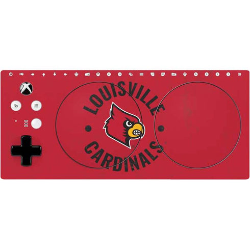 University of Louisville Cardinals Faded Xbox Adaptive Controller Skin