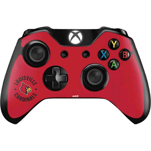 University of Louisville Cardinals Faded Xbox One Controller Skin
