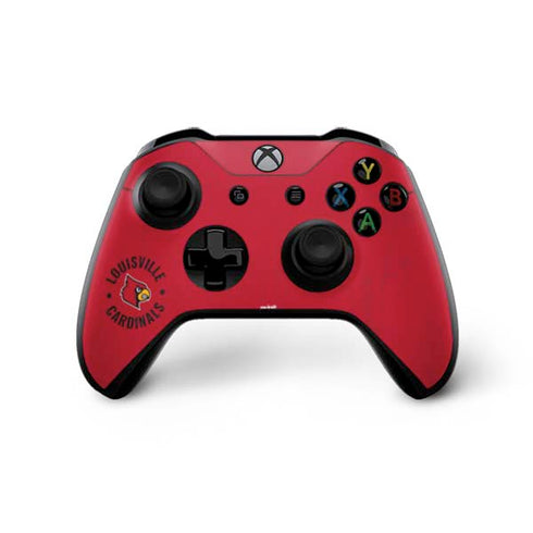 University of Louisville Cardinals Faded Xbox One X Controller Skin