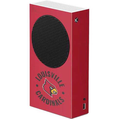 University of Louisville Cardinals Faded Xbox Series S Console Skin