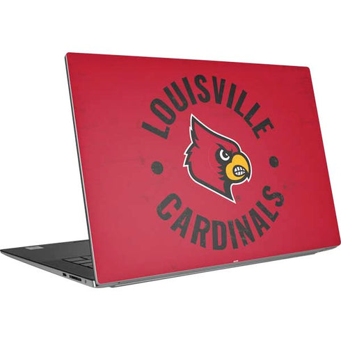 University of Louisville Cardinals Faded Dell XPS Skin