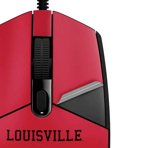 University of Louisville Cardinals G203 Prodigy RGB Wired Gaming Mouse Skin
