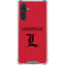 University of Louisville Cardinals Galaxy A17 Clear Case