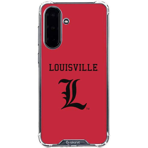 University of Louisville Cardinals Galaxy A36 5G Clear Case