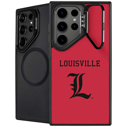 University of Louisville Cardinals Galaxy S25 Ultra Kickstand Case