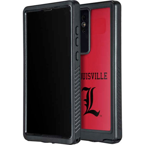 University of Louisville Cardinals Galaxy S24 Ultra Waterproof Case