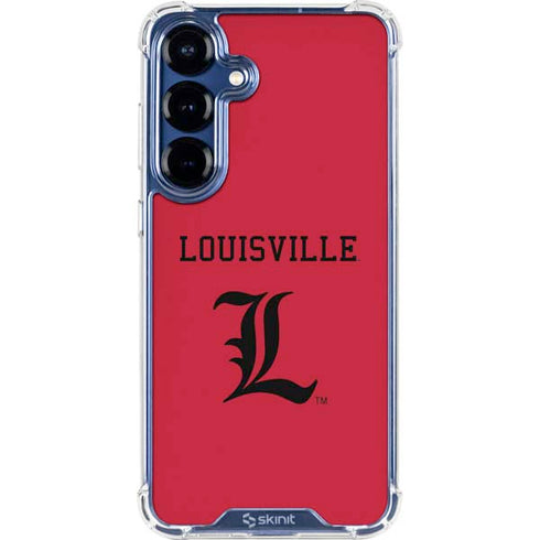 University of Louisville Cardinals Galaxy S25 Plus Clear Case
