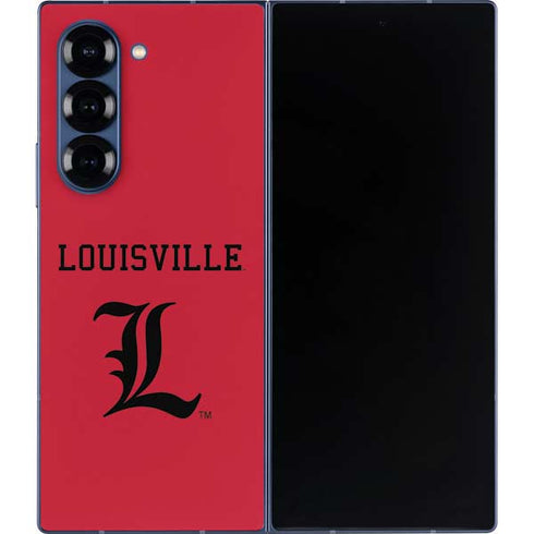 University of Louisville Cardinals Galaxy Z Fold6 Skin