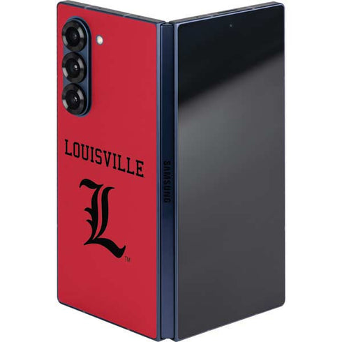 University of Louisville Cardinals Galaxy Z Fold6 Skin
