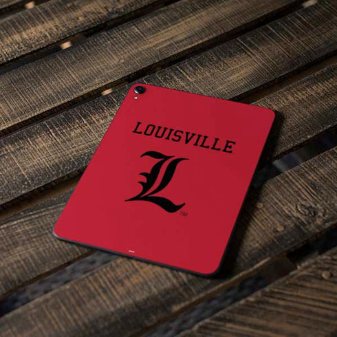 University of Louisville Cardinals Apple iPad Pro Skin
