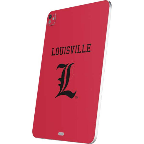 University of Louisville Cardinals iPad Pro 13in M4 (2024) Skin