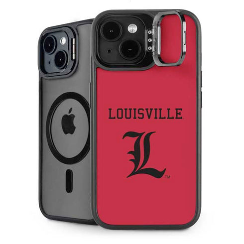 University of Louisville Cardinals iPhone 14 Plus Kickstand Case