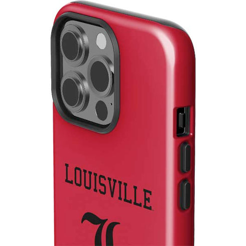 University of Louisville Cardinals iPhone 15 Pro Impact Case