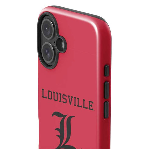 University of Louisville Cardinals iPhone 16 Plus Impact Case