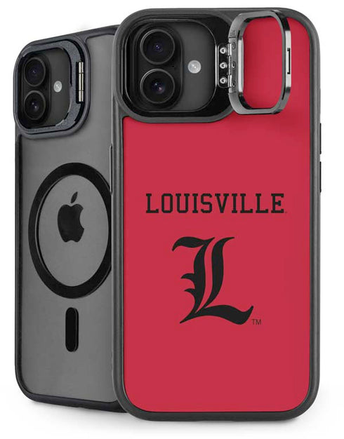 University of Louisville Cardinals iPhone 16 Plus Kickstand Case
