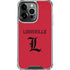 University of Louisville Cardinals iPhone 16 Pro Max Clear Case