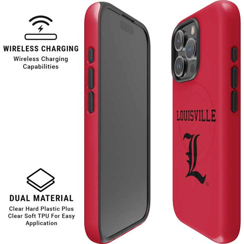University of Louisville Cardinals iPhone 16 Pro Max Magsafe Impact Case