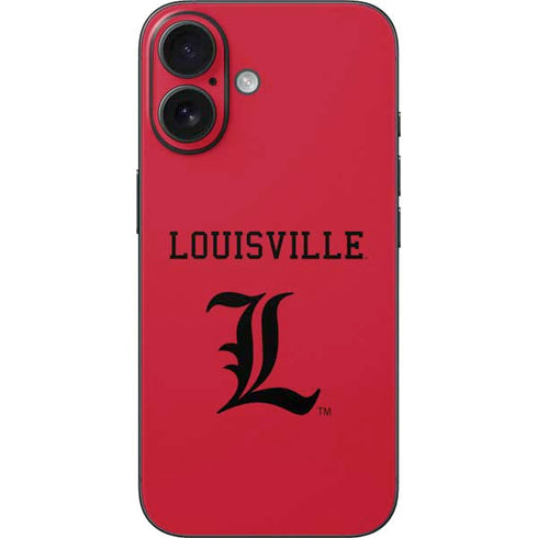 University of Louisville Cardinals iPhone 16 Skin