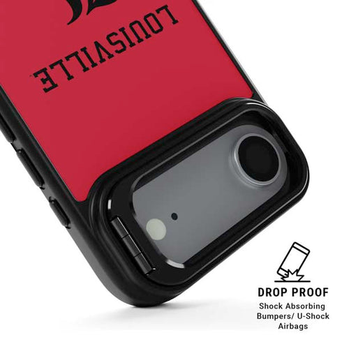 University of Louisville Cardinals iPhone 17 Air Kickstand Case