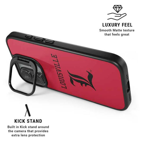 University of Louisville Cardinals iPhone 17 Kickstand Case