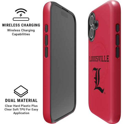 University of Louisville Cardinals iPhone 17 Magsafe Impact Case