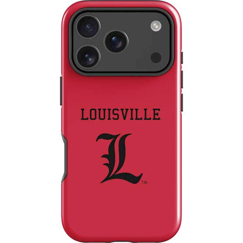 University of Louisville Cardinals iPhone 17 Pro Impact Case