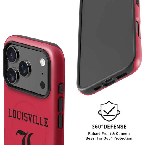 University of Louisville Cardinals iPhone 17 Pro Magsafe Impact Case