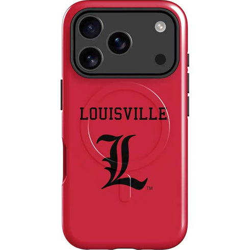 University of Louisville Cardinals iPhone 17 Pro Max Magsafe Impact Case