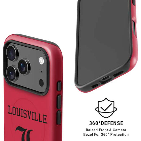 University of Louisville Cardinals iPhone 17 Pro Max Magsafe Impact Case