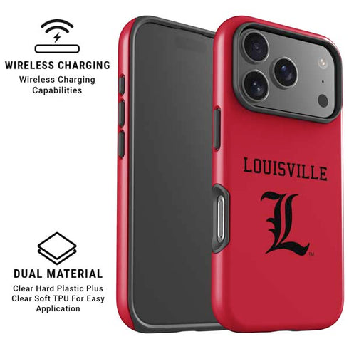 University of Louisville Cardinals iPhone 17 Pro Max Magsafe Impact Case