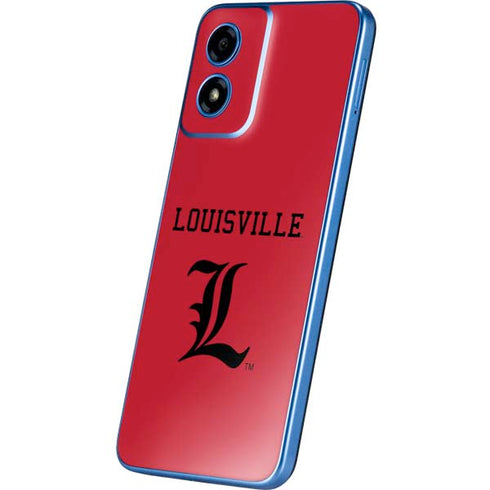 University of Louisville Cardinals Moto G Play 4G (2024) Skin