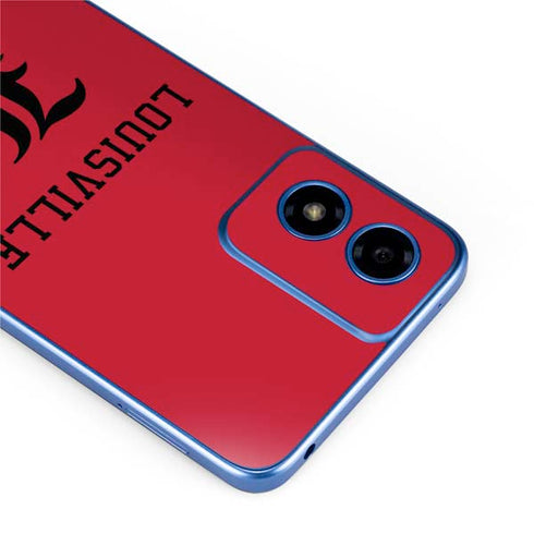 University of Louisville Cardinals Moto G Play 4G (2024) Skin