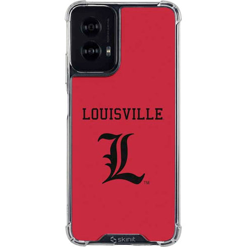 University of Louisville Cardinals Moto G Power 5G (2024) Clear Case