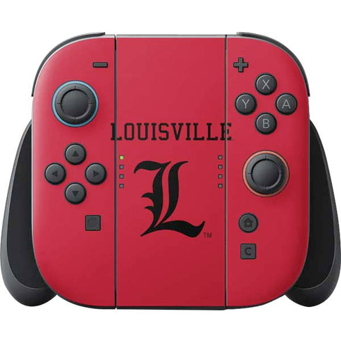 University of Louisville Cardinals Nintendo Switch 2 (2025) Joy-Con Controller Skin