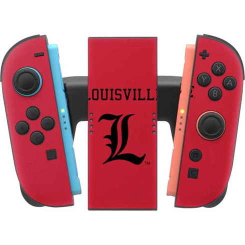 University of Louisville Cardinals Nintendo Switch 2 (2025) Joy-Con Controller Skin