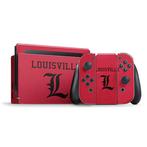 University of Louisville Cardinals Nintendo Skins