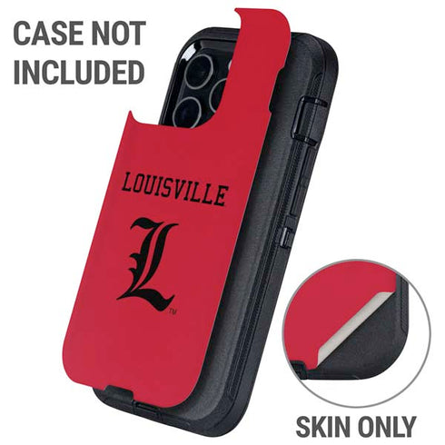 University of Louisville Cardinals Otterbox Defender iPhone Skin