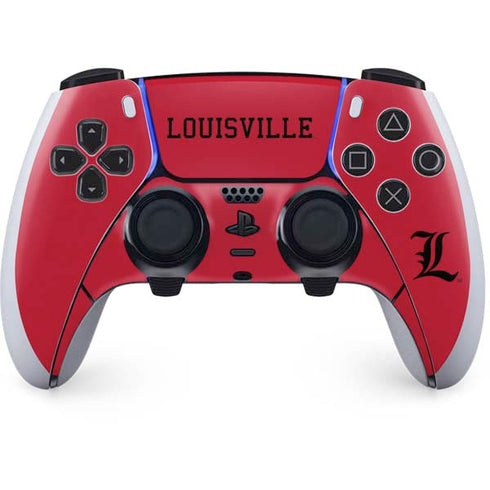 University of Louisville Cardinals PS5 DualSense Edge Pro Controller Skin