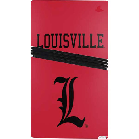 University of Louisville Cardinals PS5 Pro Console Skin